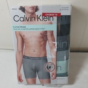 Calvin Klein 3 Pack Boxer Brief Men's XL Cotton Modal